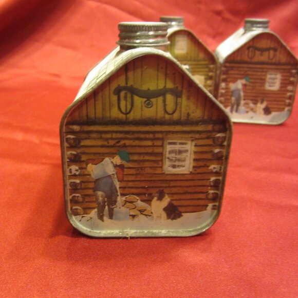 VTG 1984 TIN LOG CABIN VERMONT MAPLE SYRUP EMPTY 16.9 FL OZ CONTAINER $EACH - Picture 10 of 12
